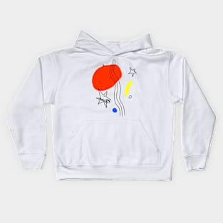 funny abstract 2 Kids Hoodie